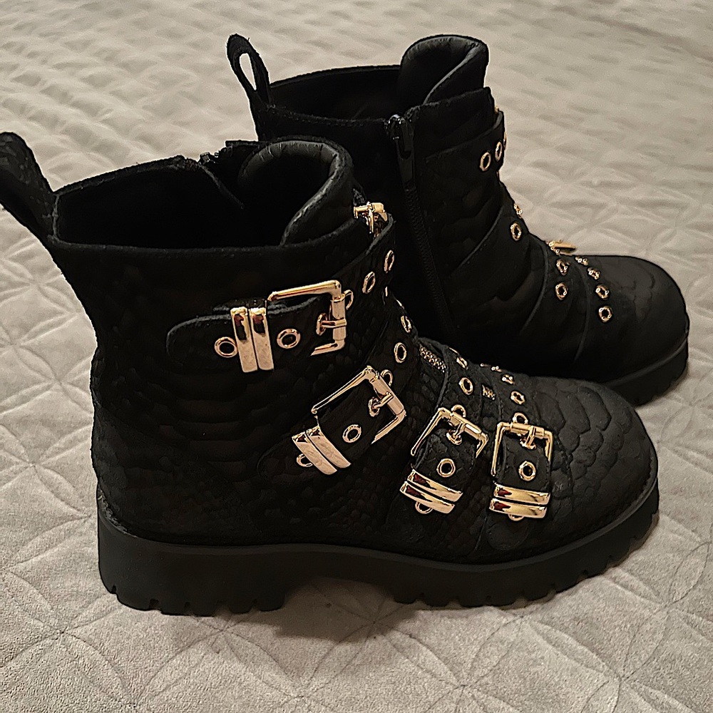 Jeffrey Campbell Recessed Lug Sole Bootie